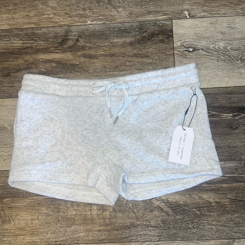 Women's Light Gray Shorts